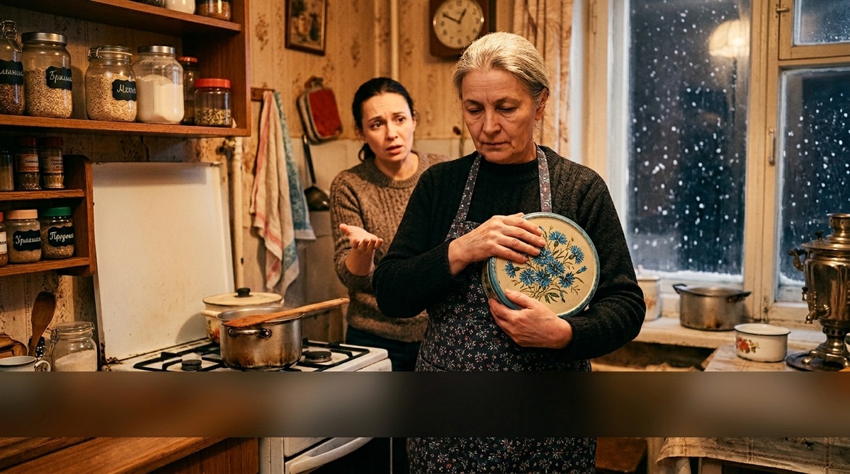 Прижатая к груди коробка с васильками — кубышка на операцию, которую дочь с зятем вычерпали «в долг» досуха.