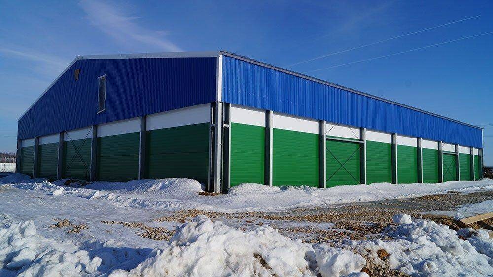 Ферма из ЛСТК по выращиванию грибов 30х32х5.1