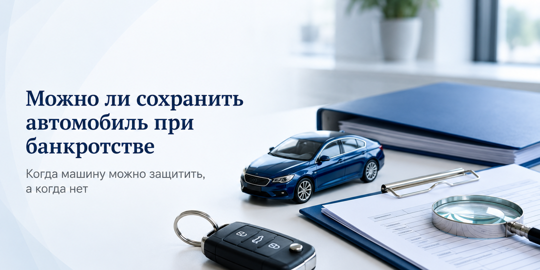 Можно ли сохранить автомобиль при банкротстве