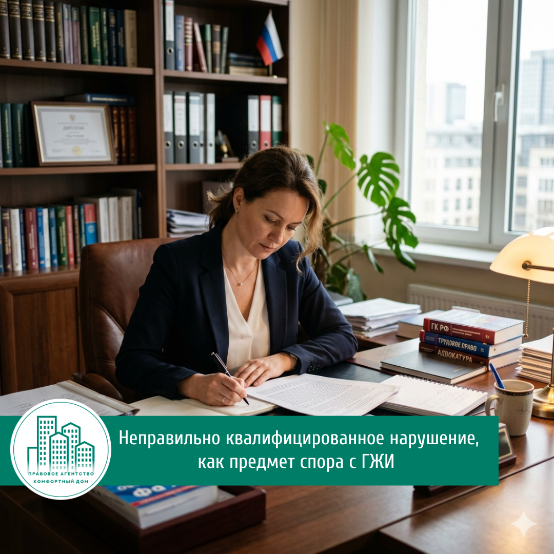 Неправильно квалифицированное нарушение, как предмет спора с ГЖИ | Комфортный дом | Изображение создано искусственным интеллектом