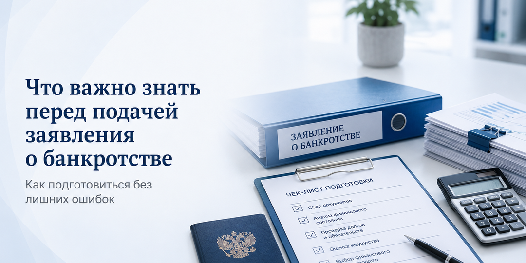 Что важно знать перед подачей заявления о банкротстве