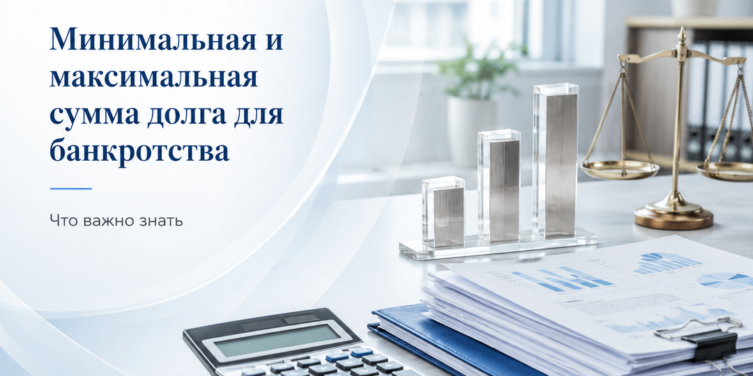 Минимальная и максимальная сумма долга для банкротства: что важно знать