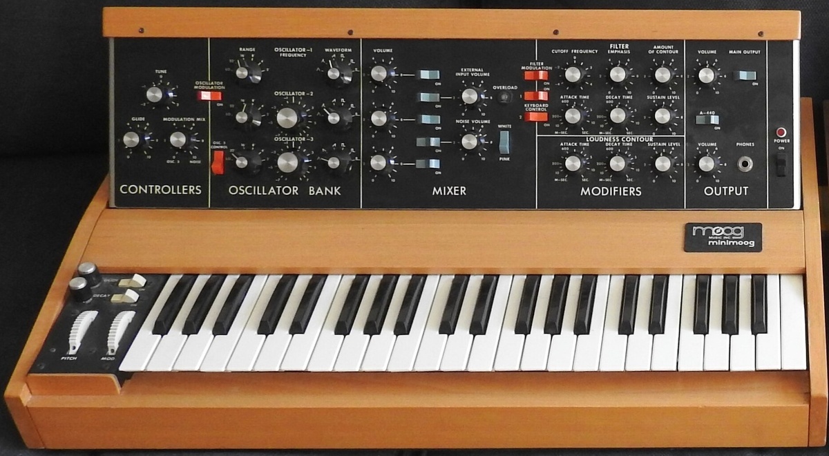 MiniMoog 1979 года 