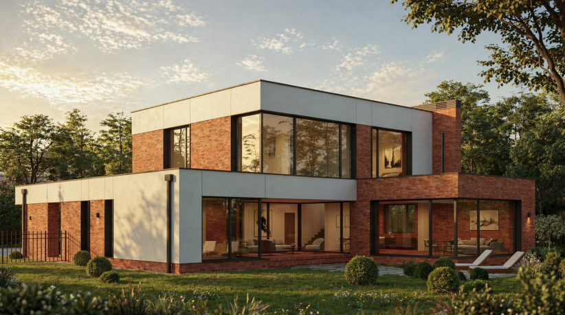    Проект типового дома. Фото: Puzzle Realty
