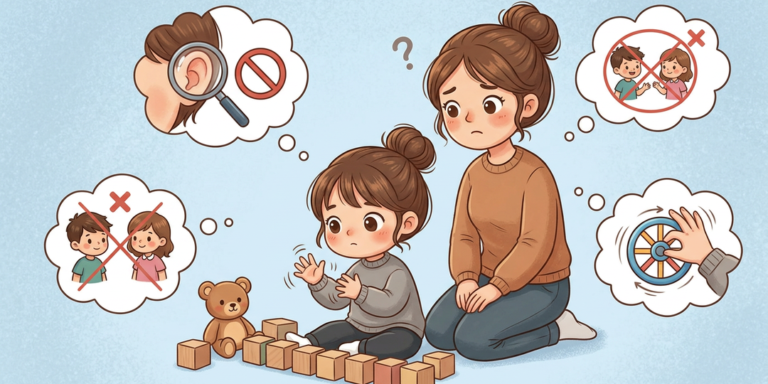 Ранние признаки РАС, которые родители часто не замечают