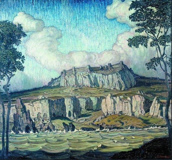 Богавевский. Берег моря. 1907.
