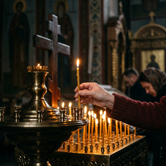    Снится умерший папа, переживаю за его загробную жизнь