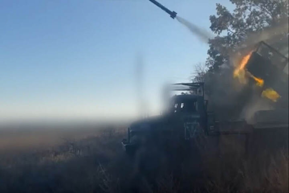    "Град" начал боевую работу. Фото: Минобороны РФ