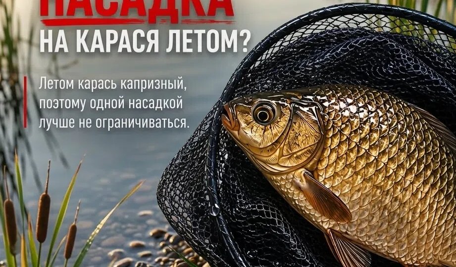 Лучшая наживка на карася ЛЕТОМ!!!