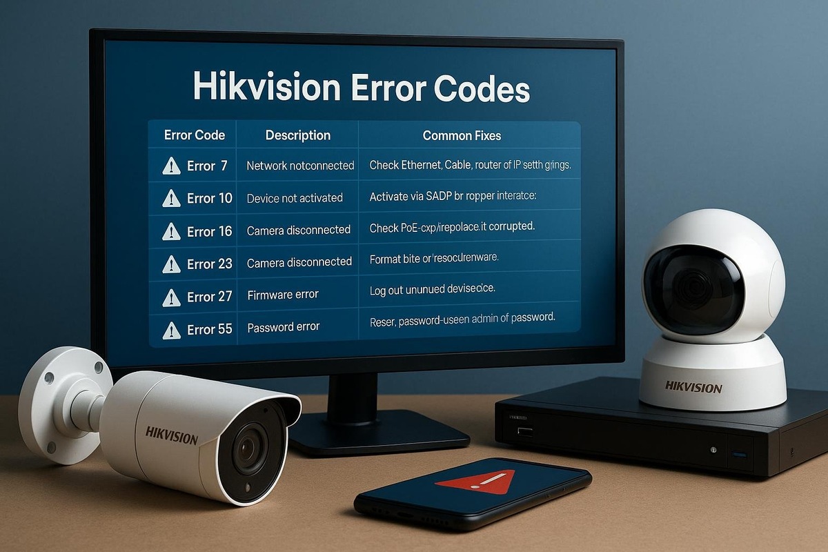 hikvision код ошибки 99991