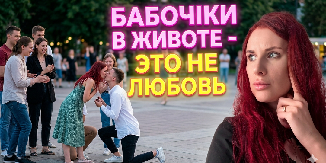 Бабочки в животе — это не любовь. Как отличить настоящие чувства от токсичной привязанности