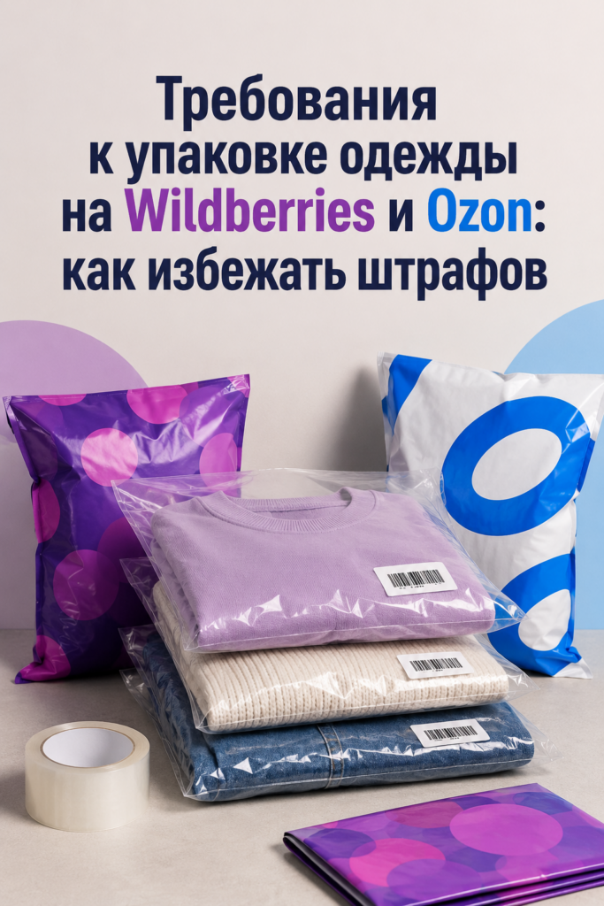    Как избежать штрафов Wildberries и Ozon: правила упаковки и маркировки одежды через фулфилмент Ксения Курьякова