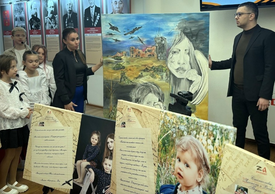    В Туле открылась фотовыставка «Дети Героев» с портретами детей участников СВО материалы пресс-служб