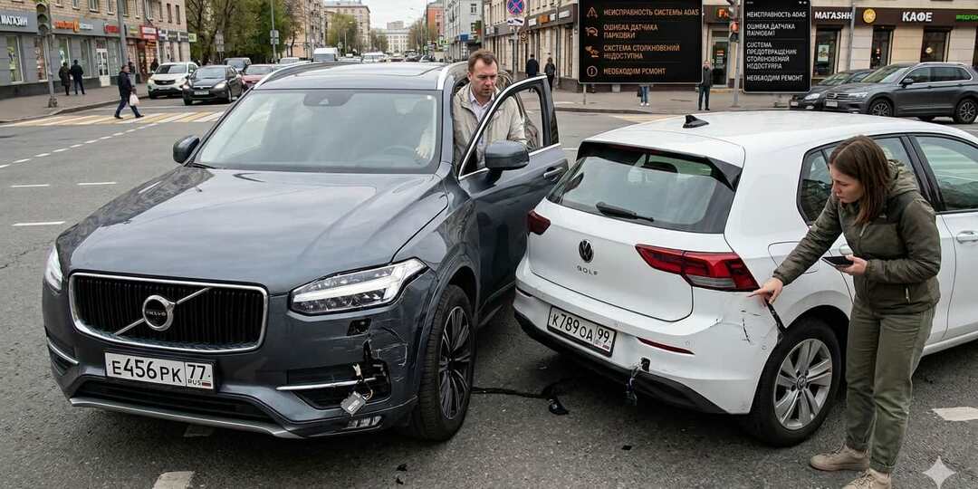 Плата за комфорт: даже лёгкая авария стала опасной для современных автомобилей