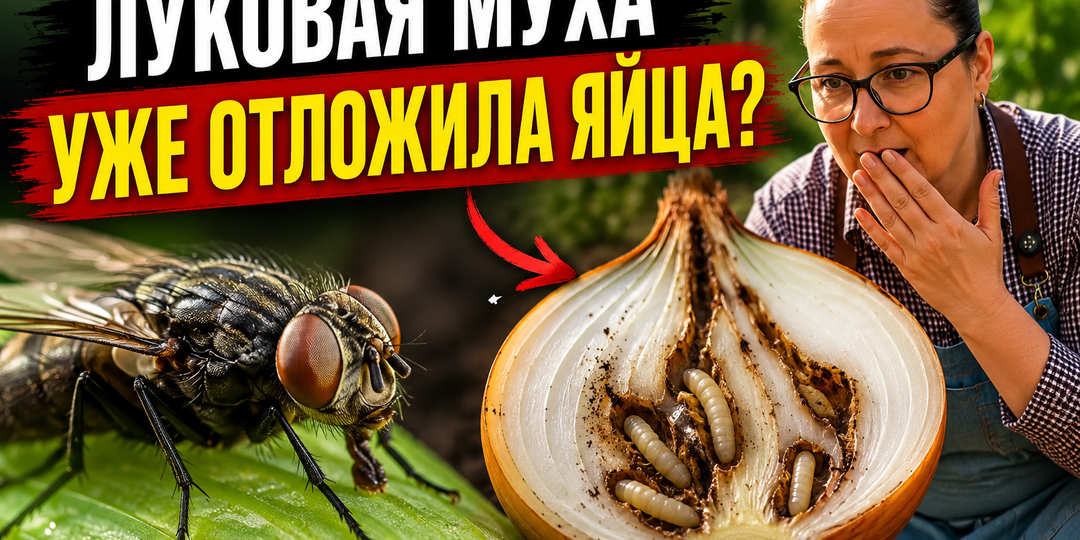 Луковая муха уже на грядках: как не остаться без лука и чеснока в этом году