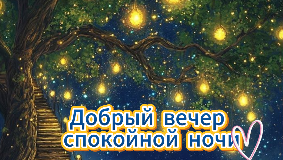 добрым людям добрый вечер картинки