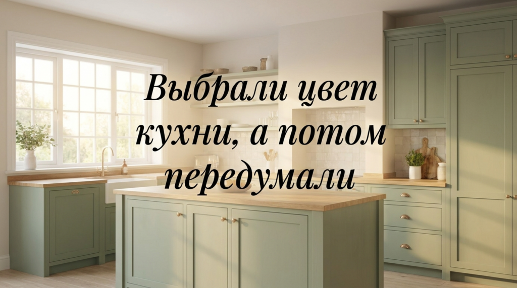    Советы дизайнеров: как поступить, если после оформления заказа на кухню вам разонравился выбранный цвет. MDKUHNY