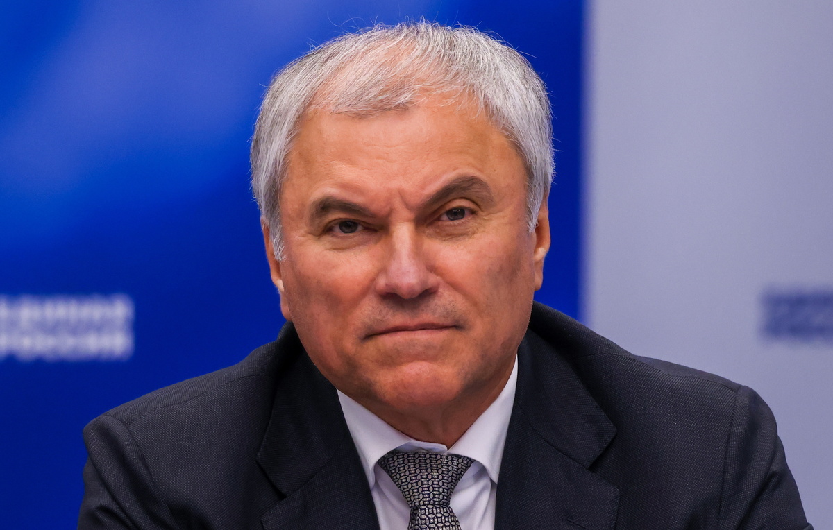    Председатель Госдумы Вячеслав Володин  Павел Селезнев/ТАСС