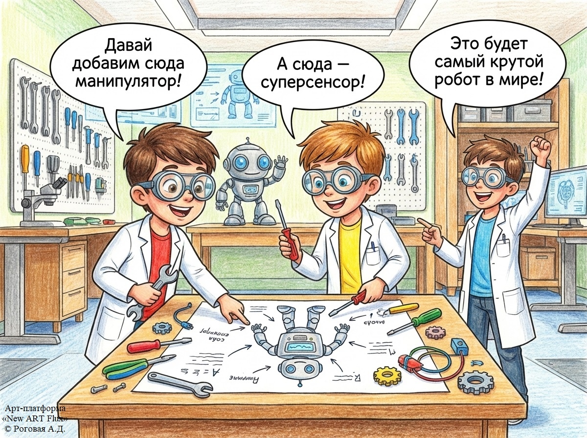 © Роговая А.Д. Арт-платформа «New ART Flux»