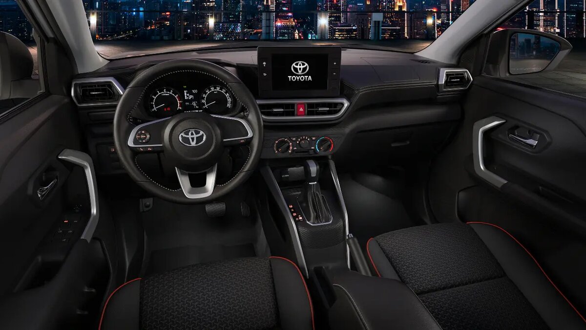    Интерьер Toyota Raize. Фото Toyota