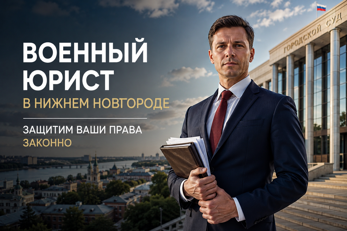 Консультация военного юриста в Нижнем Новгороде. Помощь при мобилизации, призыве, получении отсрочки, увольнении со службы, выплатах и защите прав военнослужащих. Бесплатная консультация.