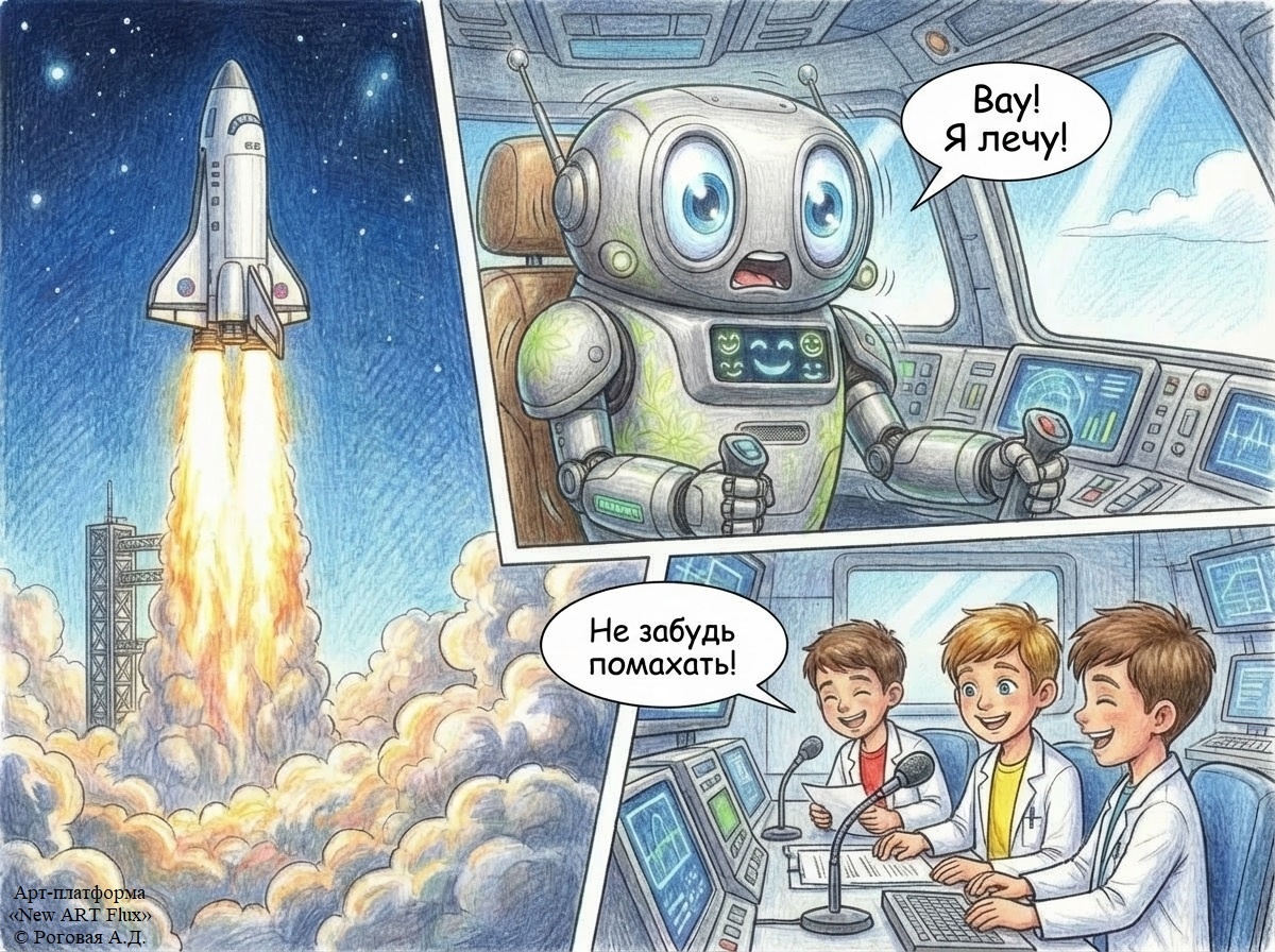 © Роговая А.Д. Арт-платформа «New ART Flux»