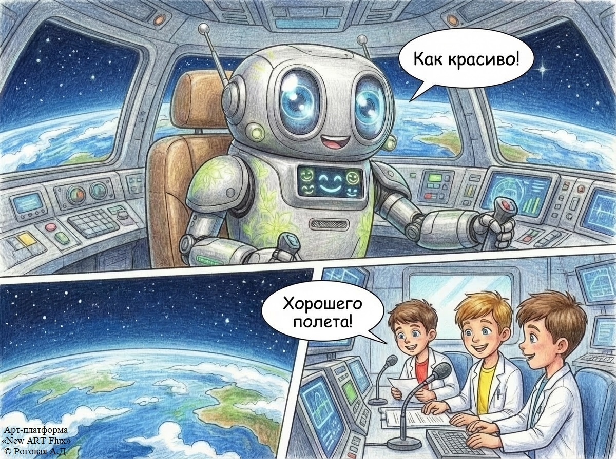 © Роговая А.Д. Арт-платформа «New ART Flux»