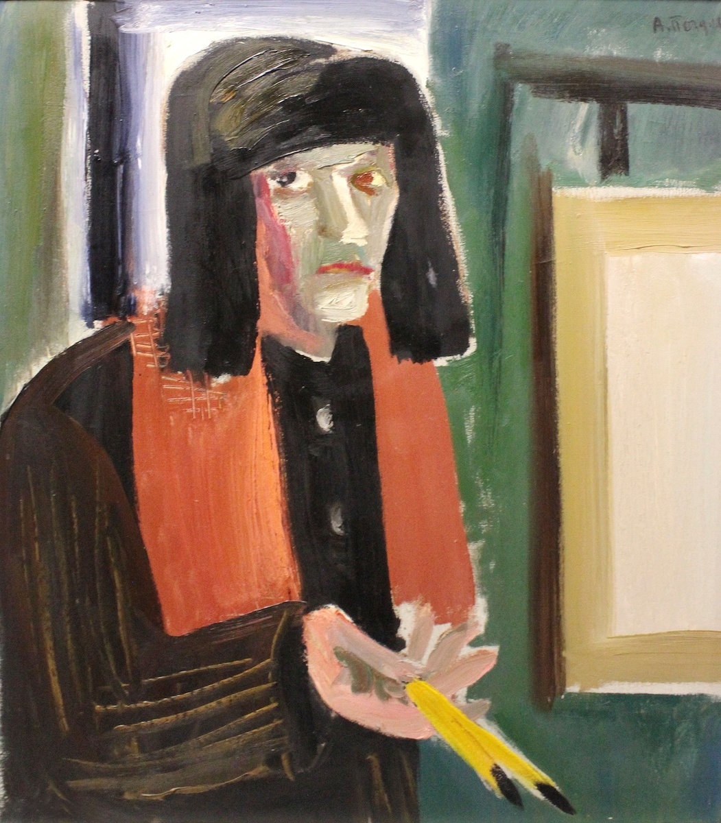 Андрей Поздеев, «Автопортрет», 1976 г. Изображение предоставлено Музеем Норильска / norilskmuseum.ru