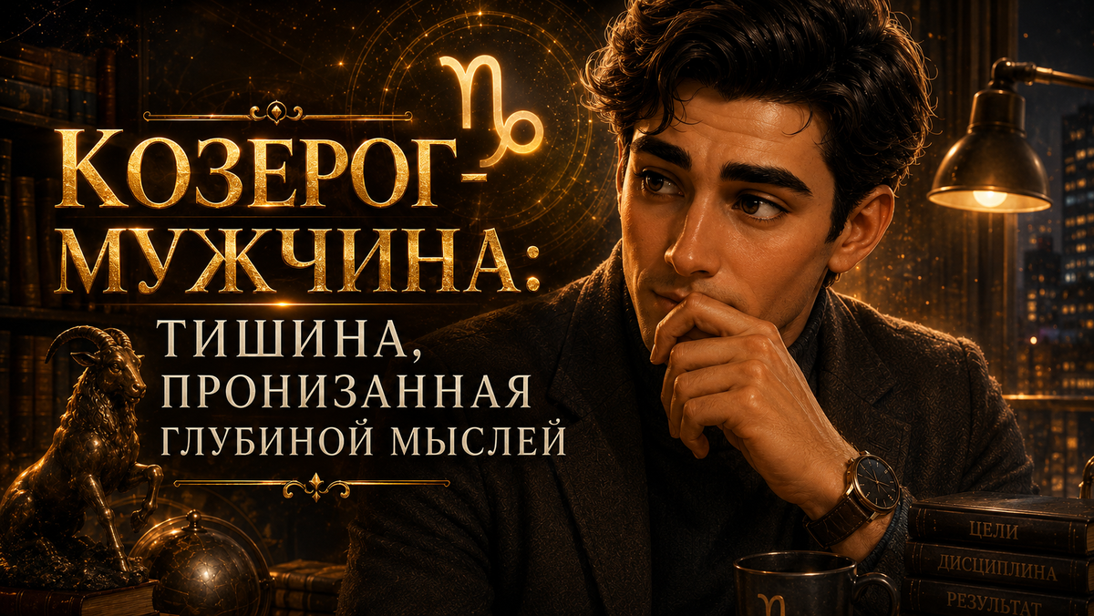 Мужчина-козерог: какой он