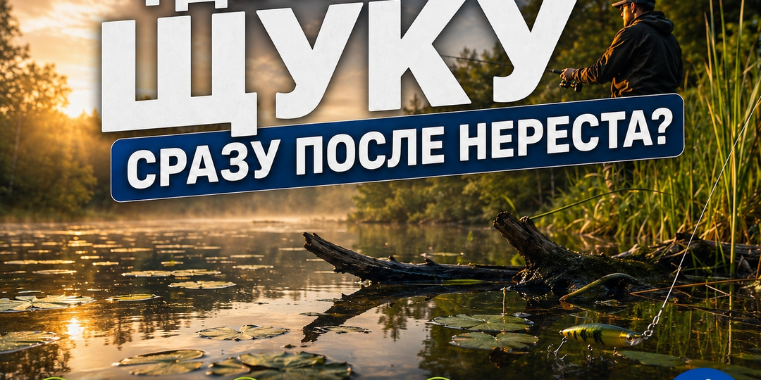 Где искать щуку после нерестового запрета