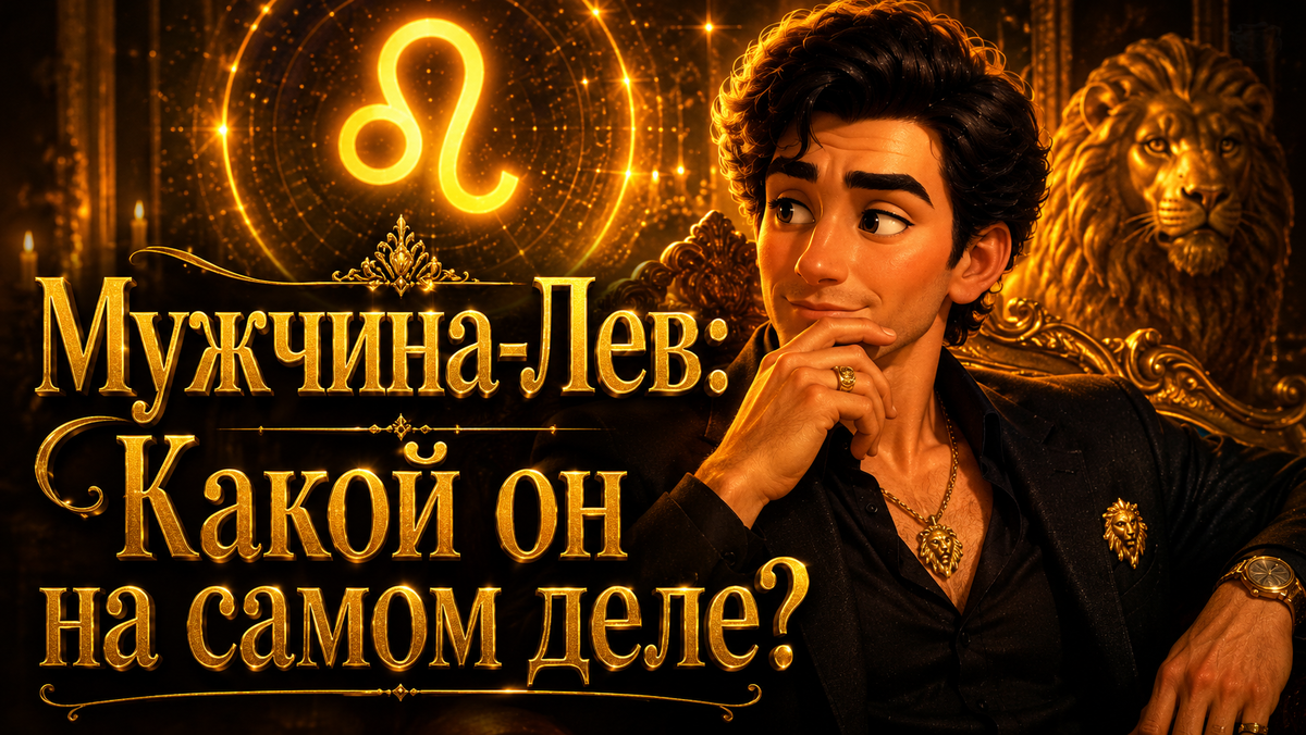 Мужчина Лев։ какой он на самом деле