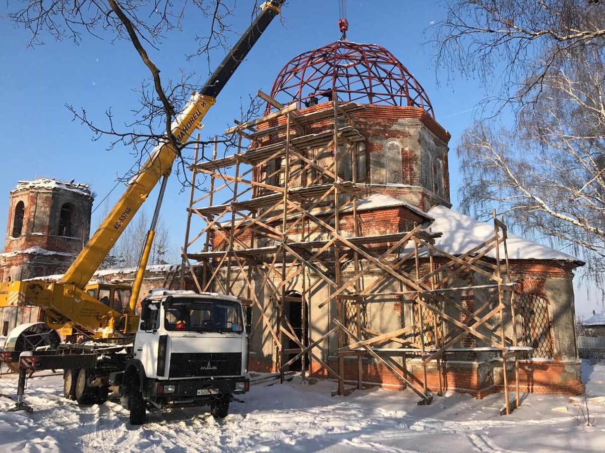Интернет.фото ремтавраци в селе Досчатое Нижегородской области.