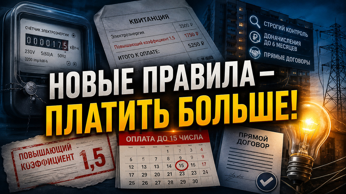 Забыли передать показания? Теперь за это можно заплатить в полтора раза больше