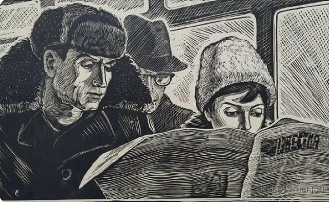 Спартак Глушков. «Свежая газета». 1963