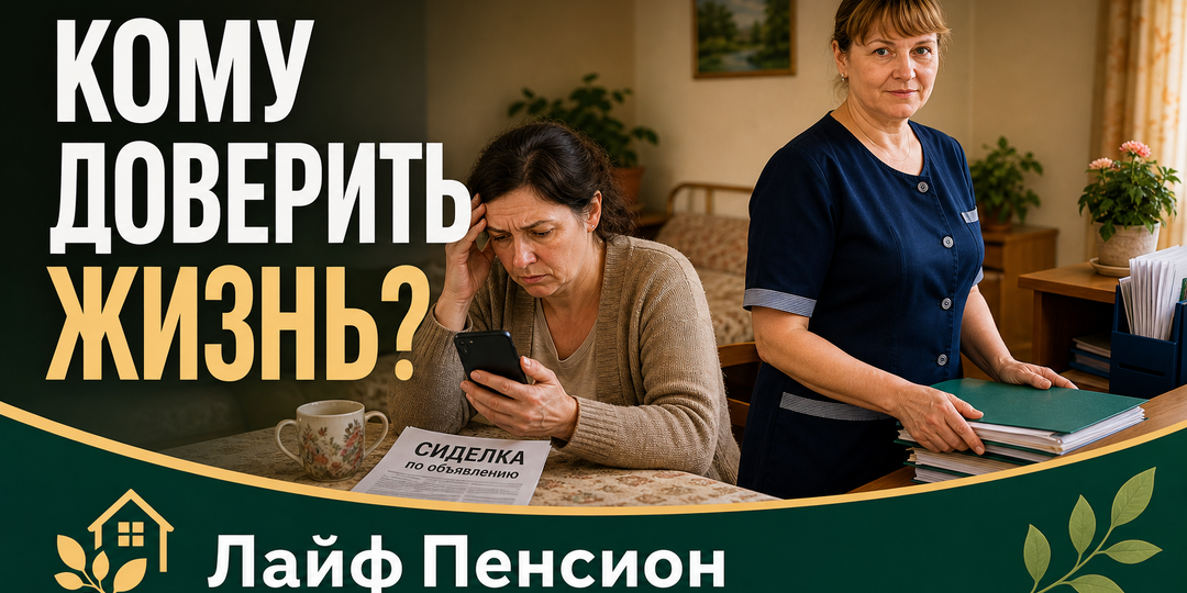 Сиделка по объявлению или пансионат с лицензией: за что вы платите на самом деле