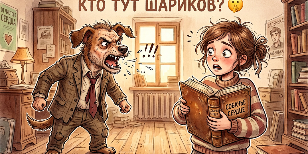 "Собачье сердце" и гормоны: Как повесть Булгакова определила мою судьбу и почему Шариков живет в каждом из нас