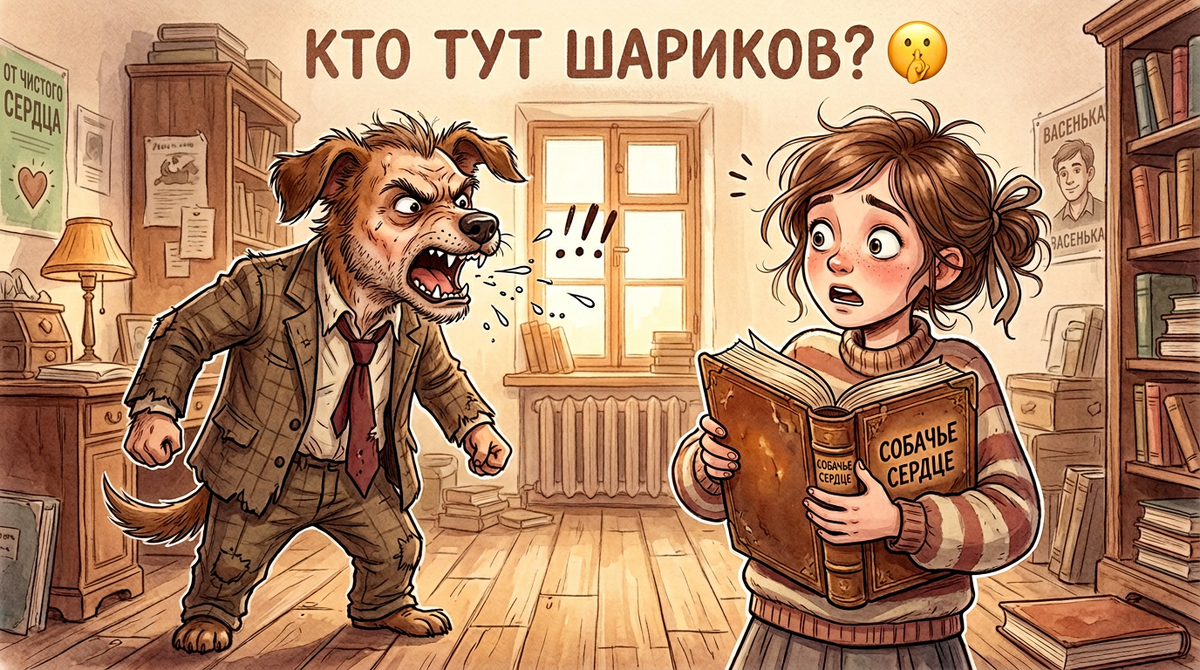 "Собачье сердце" и гормоны: Как повесть Булгакова определила мою судьбу и почему Шариков живет в каждом из нас
