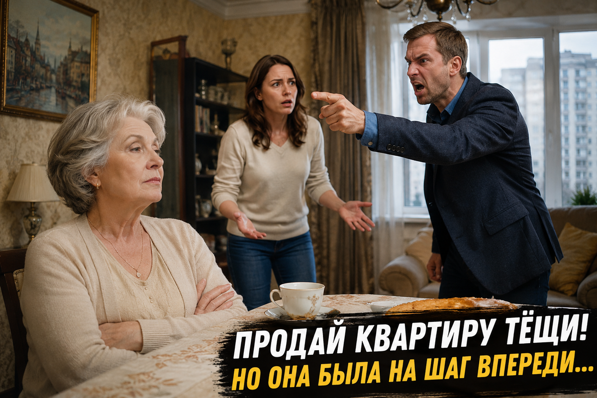 Зять уже мысленно потратил деньги от продажи квартиры тёщи, но один её поступок разрушил все планы