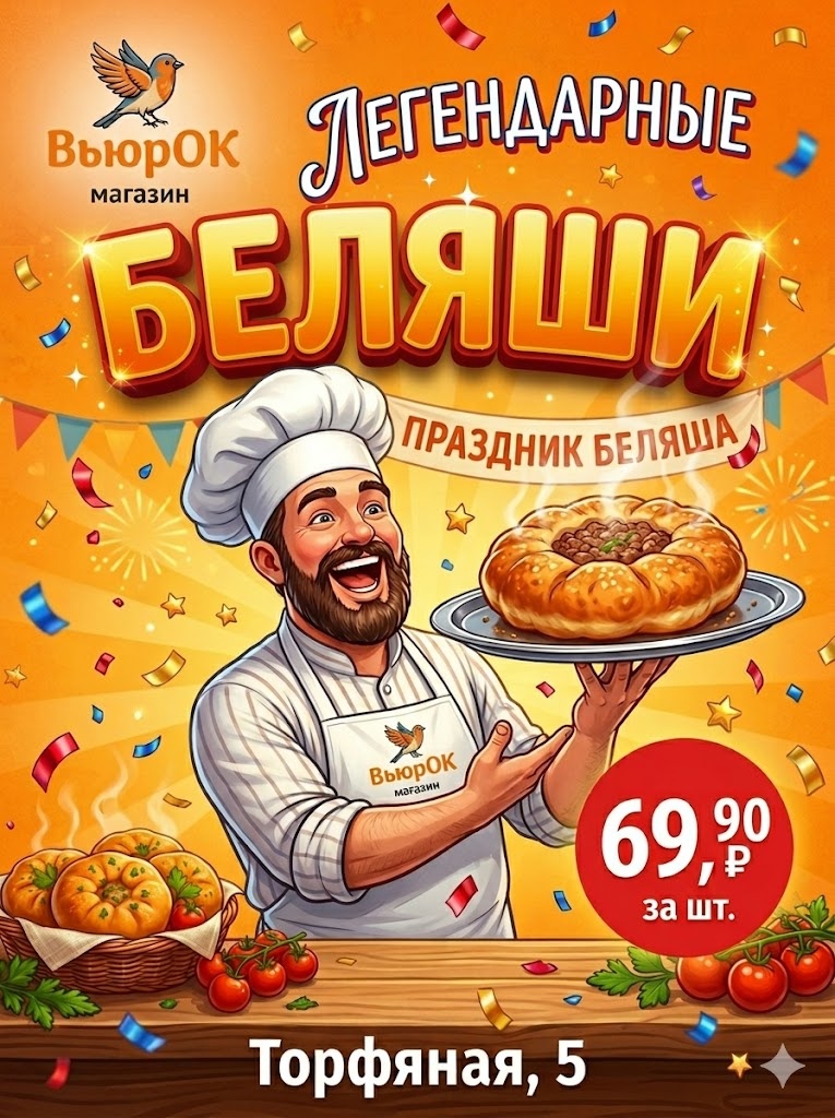 Идея вторая. Праздничный повар
