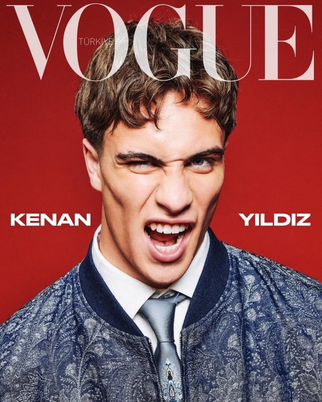    Кенан Йылдыз. Фото: обложка Vogue Türkiye июнь 2026