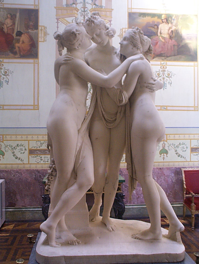 А. Канова. Три грации. Ок. 1815 Эрмитаж, Санкт-Петербург (интернет)