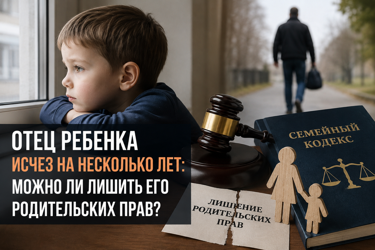 Отец пропал на 6 лет и ни разу не вспомнил о ребенке: можно ли лишить его родительских прав?