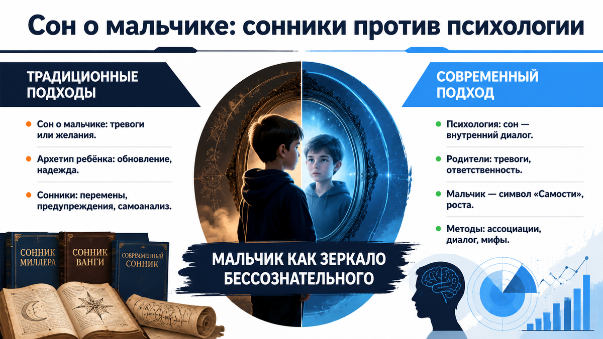 Сон о мальчике: сонники против психологии  📷
