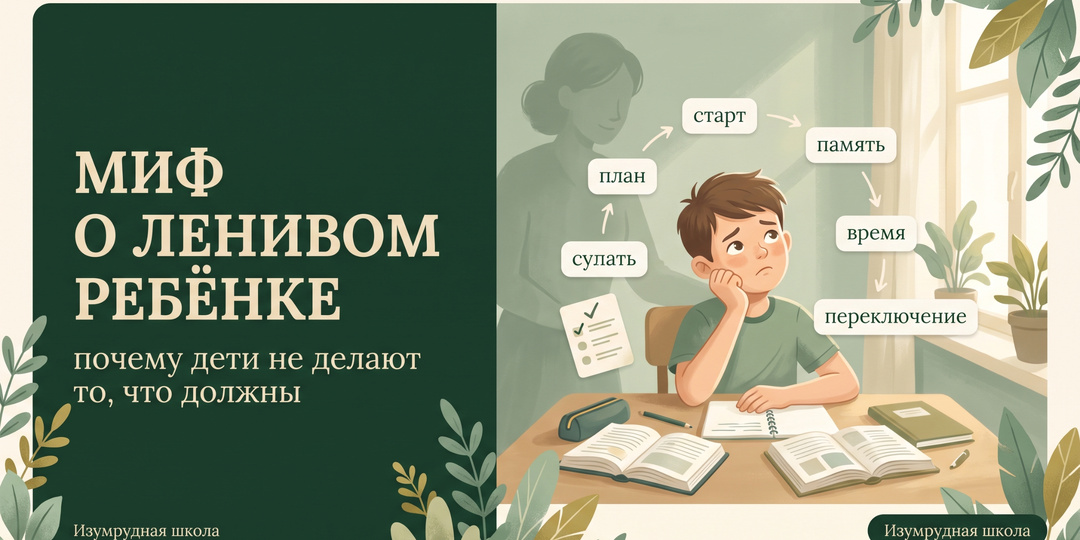 Миф о ленивом ребёнке: почему дети не делают то, что “должны”