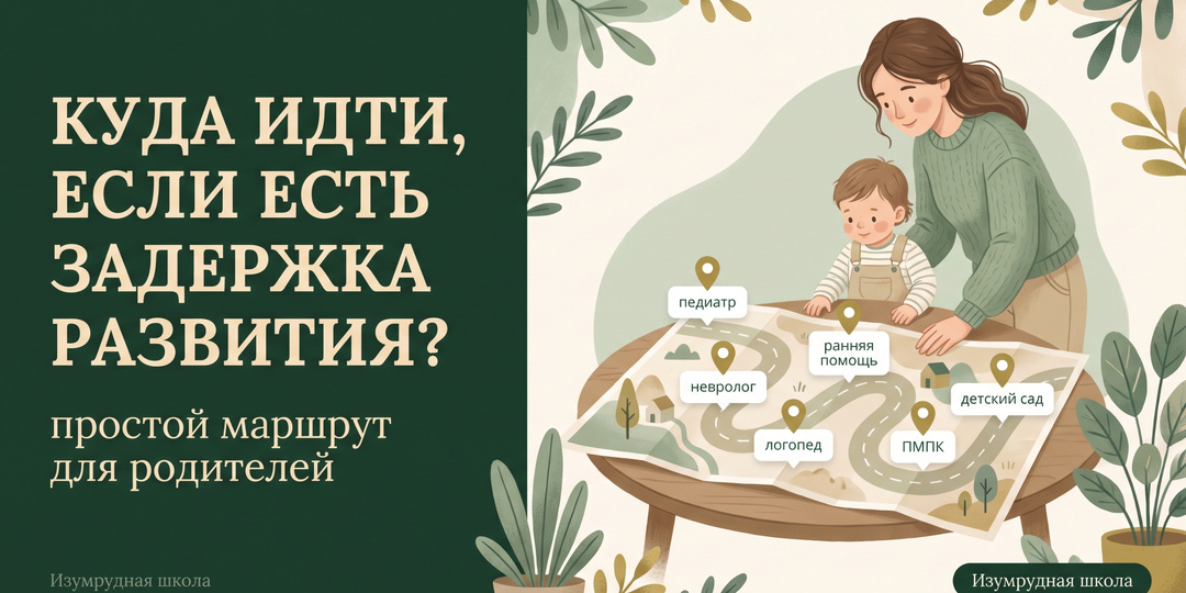 Куда идти, если у ребёнка задержка развития: простой маршрут для родителей