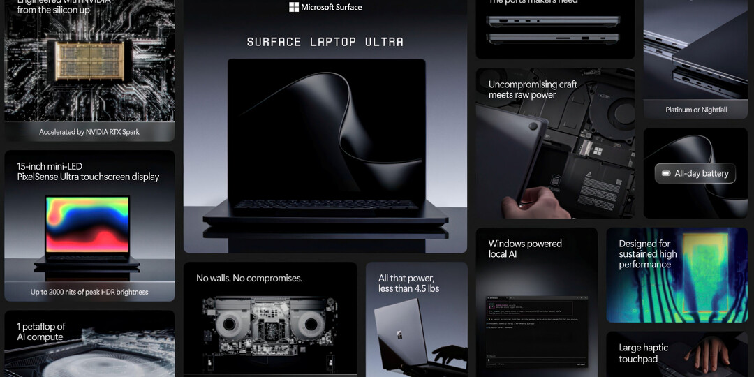 Surface Laptop Ultra: красивый миф или реальный прорыв