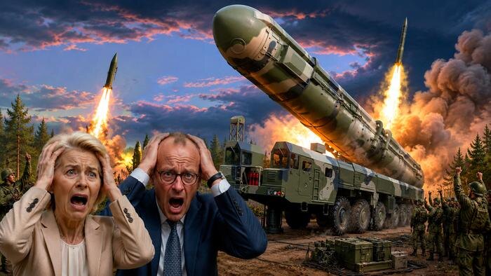 В Берлине, Риге и Варшаве готовятся к аду: Россия назвала 27 адресов, которые сгорят после ударов ВСУ. Обложка © ChatGPT