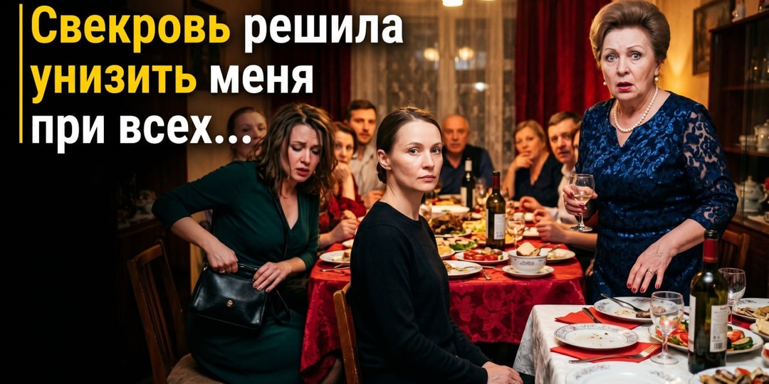 Свекровь решила прилюдно занизить заслуги невестки на юбилее, но случайные слова гостьи вскрыли горькую правду