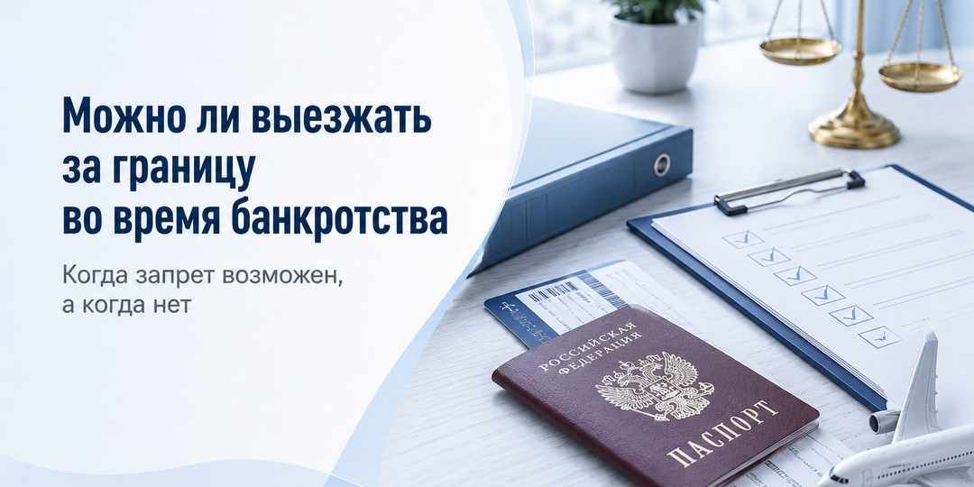 Можно ли выезжать за границу во время банкротства