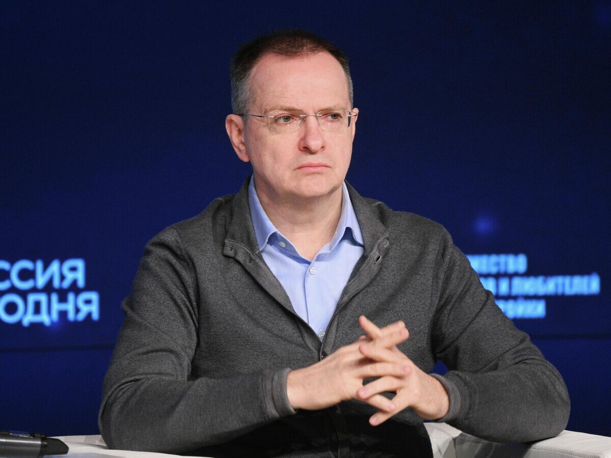    Помощник президента России, руководитель Российского военно-исторического общества Владимир Мединский на Всероссийской конференции по развитию и популяризации русской тройки "Русская тройка 2026" | © РИА Новости / Кирилл Зыков